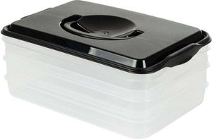 Vilde Pojemnik organizer na wędliny sery 3-poziomowy do lodówki 9