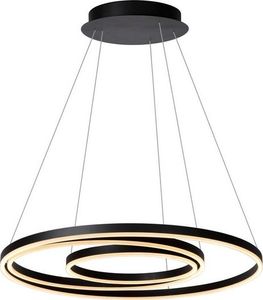 Lampa wisząca Lucide Lampa wisząca czarna nad stół Lucide TRINITI okręgi ledowa 46402/99/30 1