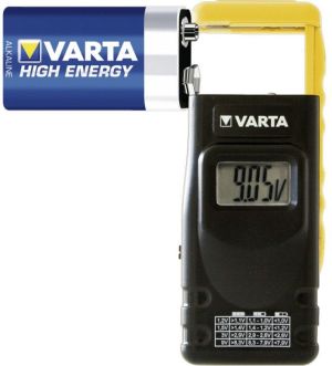 Varta Tester baterii D / R20 C / R14 9V Block AA / R6 AAA / R03 1 szt. 2