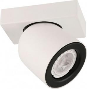 Lampa sufitowa Italux Spot natynkowy biały Italux Nuora SPL-2855-1B-WH 1