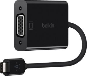 Adapter USB Belkin USB-C - VGA Czarny  (F2CU037BTBLK) 1