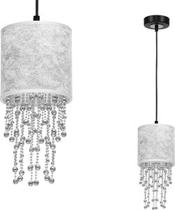 Lampa wisząca Milagro Glamour lampa sufitowa biała Milagro ALMERIA MLP6434 1