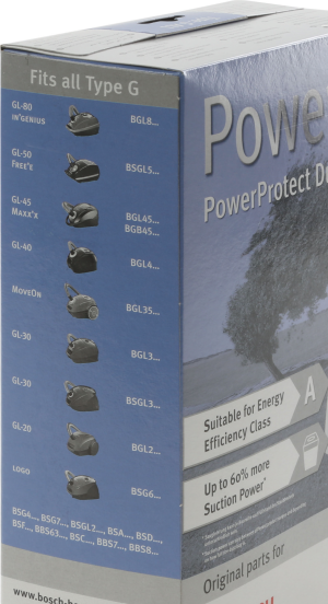 Worek do odkurzacza Siemens PowerProtect Type G ALL (VZ41FGALL) 2