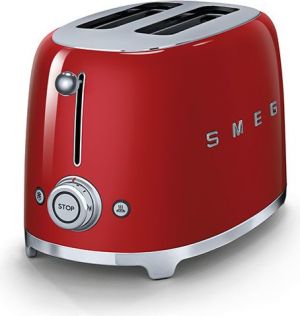 Toster Smeg czerwony (TSF01RDEU) 2