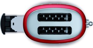Toster Smeg czerwony (TSF01RDEU) 5