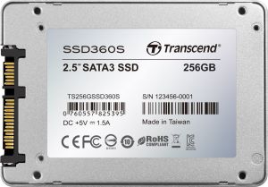 Dysk SSD Transcend 256 GB 2.5" SATA III (TS256GSSD360S) 7
