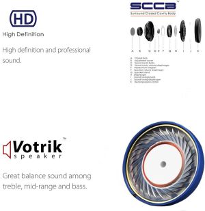 Słuchawki Noontec Zoro Wireless II, Czarno-czerwone 6