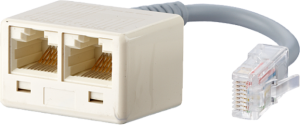 Metz Adapter ISDN, 2xRJ45 - RJ45 (130610480101-E) 1