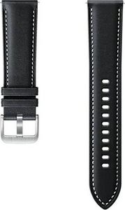 Samsung Pasek Stitch Leather Galaxy Watch 22mm czarny (ET-SLR84LBEGEU) 1