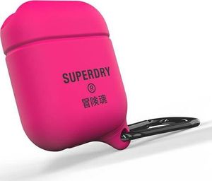 Superdry Etui ochronne Waterproof do AirPods 1/2 różowe 2