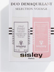 Sisley SISLEY SET (DUO DEMAQUILLANT CLEANSING MILK WITH WHITE LILY 100ML + FLORAL TONINNG LOTION 100ML) 1