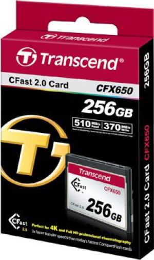 Transcend CFX650 CFast 256 GB (TS256GCFX650) - Karta - Morele.net