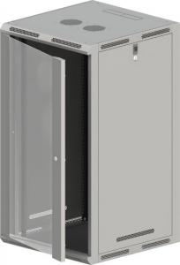Szafa Q-Lantec Wisząca 19" 24U (SW-24U-600-600-N-DSJ-OP-RP-B-S-) 1