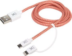 Kabel USB Xtorm USB A -> Micro USB/Lightning 1 metr (CX009) 1
