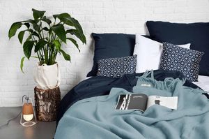 HOP DESIGN Pościel bawełniana 220x200 oraz 2x70x80 Biała 8