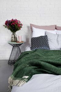 HOP DESIGN Pościel bawełniana 220x200 oraz 2x70x80 Biała 10