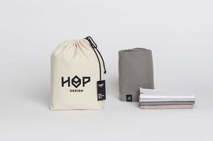 HOP DESIGN Pościel bawełna 220x200 oraz 2x70x80 Błękit 5