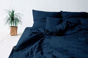HOP DESIGN Pościel bawełna 220x200 oraz 2x70x80 Granat 2