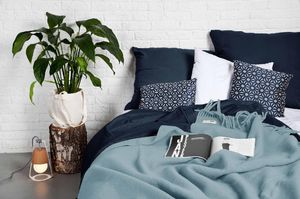 HOP DESIGN Pościel bawełna 220x200 oraz 2x70x80 Granat 4