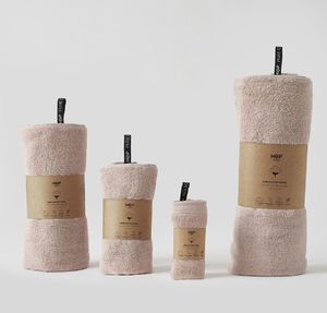 HOP DESIGN Ręcznik bawełniany HOP, brudny róż 30x50 3