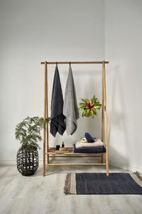 HOP DESIGN Ręcznik bawełniany HOP, ciemny szary 70x140 4