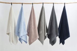 HOP DESIGN Ręcznik bawełniany HOP, ciemny szary 70x140 5