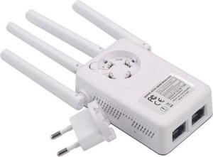 Access Point Pix-Link Wi-Fi Repeater White 1