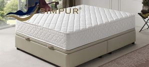 Simpur Materac Simpur DERMO THERAPY 26cm Bawełna Pianka Memory 5cm H3 180x200 4