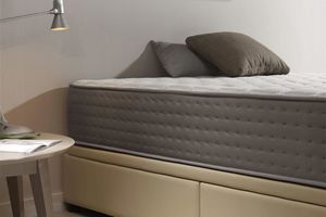 Simpur Materac Simpur GRAFEN DELUXE 30cm HR 11 Stref Pianka Memory 7cm H3 90x200 2