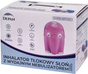 Depan Inhalator Słoń szary D002 3