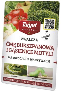 Target Lepinox Plus zwalcza ćmę bukszpanową i gąsienice motyli 30 g 1