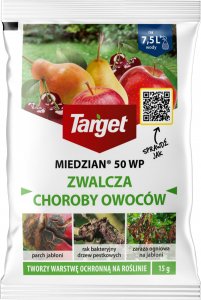 Target Miedzian 50 WP Zwalcza Choroby Warzyw i Owoców 15 g 1