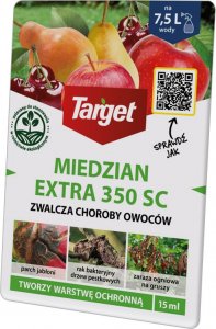 Target Miedzian Extra 350 SC Zwalcza Choroby Roślin 15 ml 1