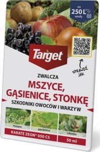 Target Karate Zeon 050 CS 50 ml środek zwalczający mszyce i gąsienice na roślinach uprawnych 1