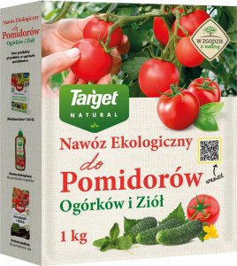Target Nawóz ekologiczny do pomidorów ogórków i ziół 1 kg 1