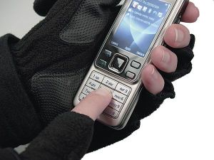 Kaiser Zimowe rękawiczki do fotografii czarne r. M (6370) 2