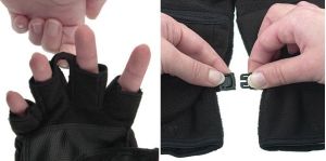 Kaiser Zimowe rękawiczki do fotografii L czarne (6372) 3