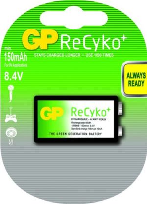 GP Bateria ReCyko+ 9V Block 150mAh 1 szt. 2