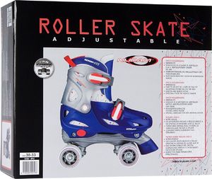 Nijdam Wrotki Roller Rage regulowane dla dzieci r. 27-30 5