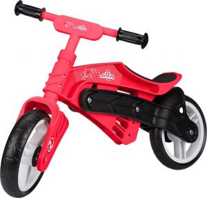 Nijdam Rowerek biegowy regulowany dla dzieci różowy 1