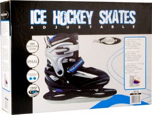 Nijdam Łyżwy regulowane hokejowe dla dzieci Nijdam 38-41 4