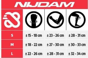 Nijdam Ochraniacze na kolana rolki dla dorosłych Nijdam 3w1 S 2