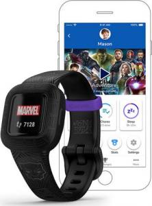 Smartband Garmin Vivofit Junior 3 Marvel Black Panther Czarny 3