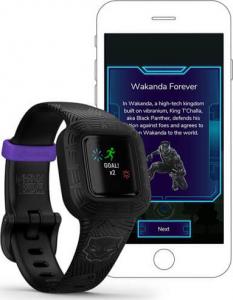 Smartband Garmin Vivofit Junior 3 Marvel Black Panther Czarny 5