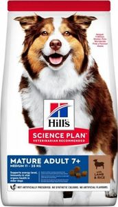Hills  HILL'S Canine Mature Adult 7+ Lamb & Rice 14kg 1