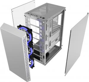 Obudowa Gembird FORNAX 3000W RGB biała (CCC-FC-3000W) 3