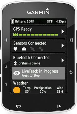 Nawigacja GPS Garmin Edge 520 World Wide (010-01368-00) 8