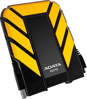 Dysk zewnętrzny HDD ADATA HDD 2 TB Żółty (AHD710-2TU3-CYL) 2