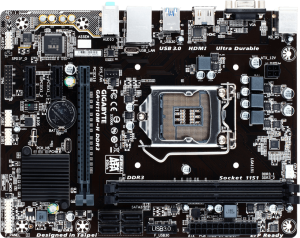 Płyta główna Gigabyte GA-H110M-H DDR3, H110, DDR3, SATA3, USB 3.0, mATX (GA-H110M-H DDR3) 3