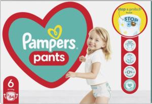 Pampers Pieluchomajtki Pants 6, 14-19 kg, 84 szt. 11